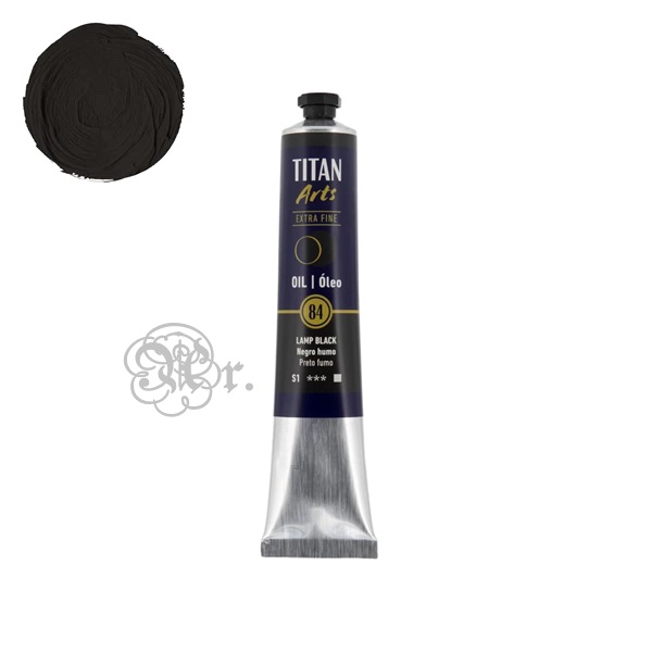 84 Oleo Titan 60 ml. Negro Humo