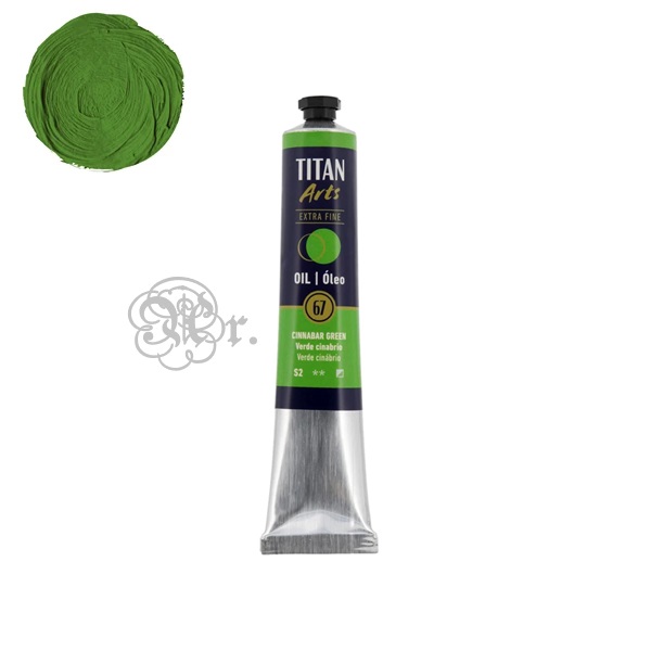 67 Oleo Titan 60 ml. Verde Cinabrio