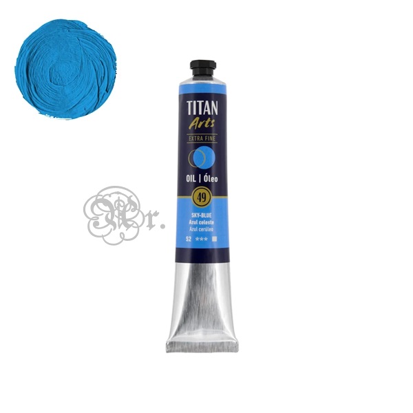 49 Oleo Titan 60 ml. Azul Celeste