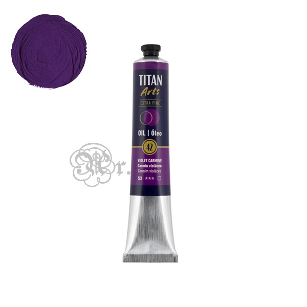 42 Oleo Titan 60 ml. Carmin Violaceo