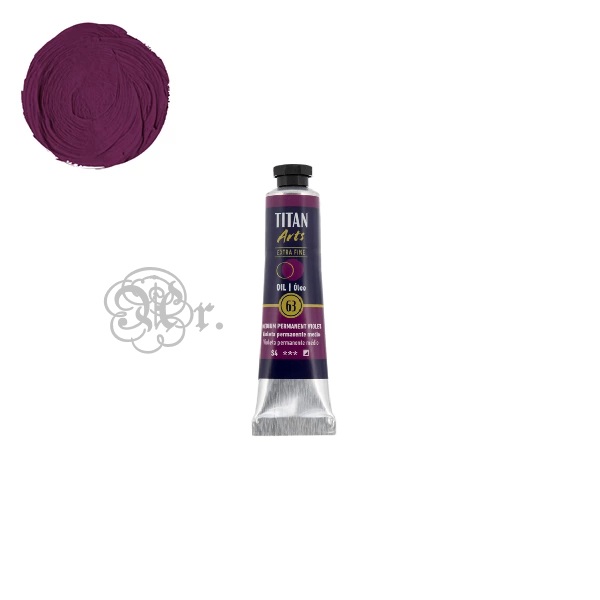 63 Oleo Titan 20 ml. Violeta Permanente Medio