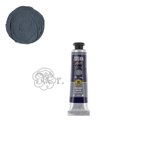 85 Oleo Titan 20 ml. Gris frio