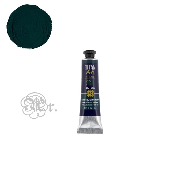 53 Oleo Titan 20 ml. Azul Ultramar Verdoso