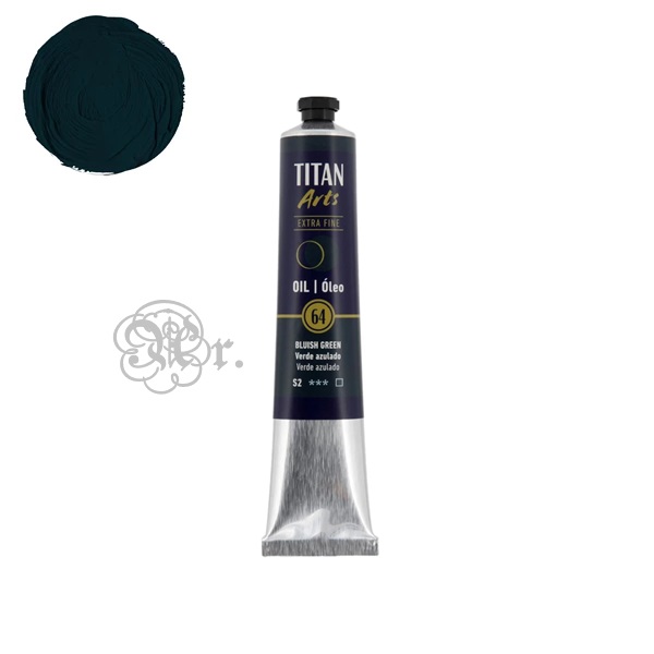 64 Oleo Titan 60 ml. Verde azulado