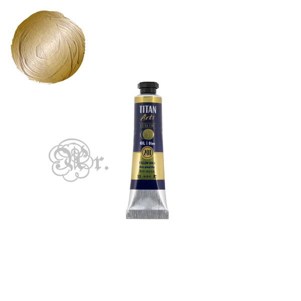 201 óleo Titán 20ml. oro amarillo