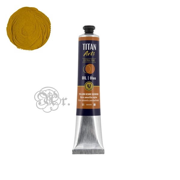 88 Oleo Titan 60 ml. Ocre Amarillo