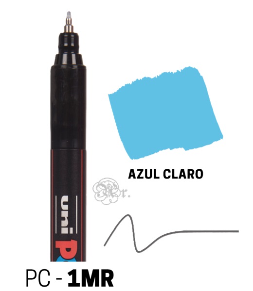 Posca PC-1MR azul claro