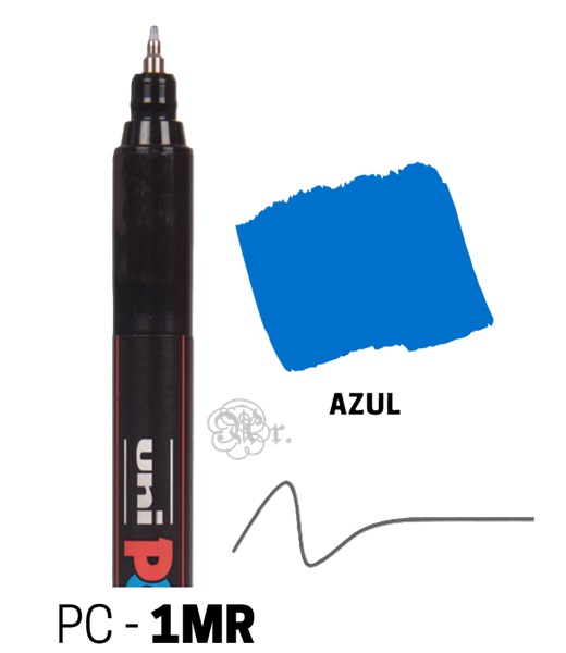 Posca PC-1MR azul oscuro