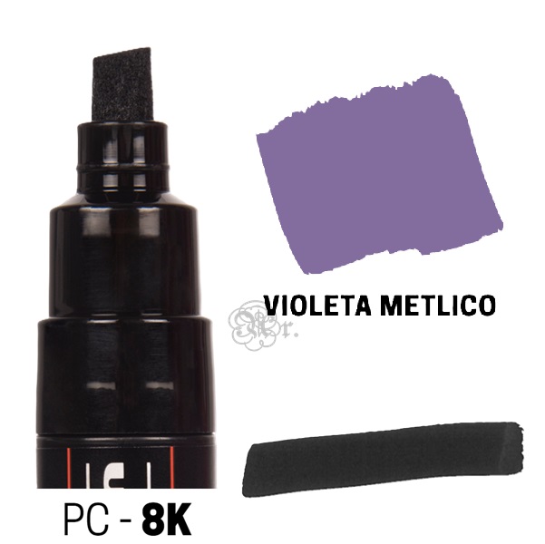 Posca PC8K violeta metálico