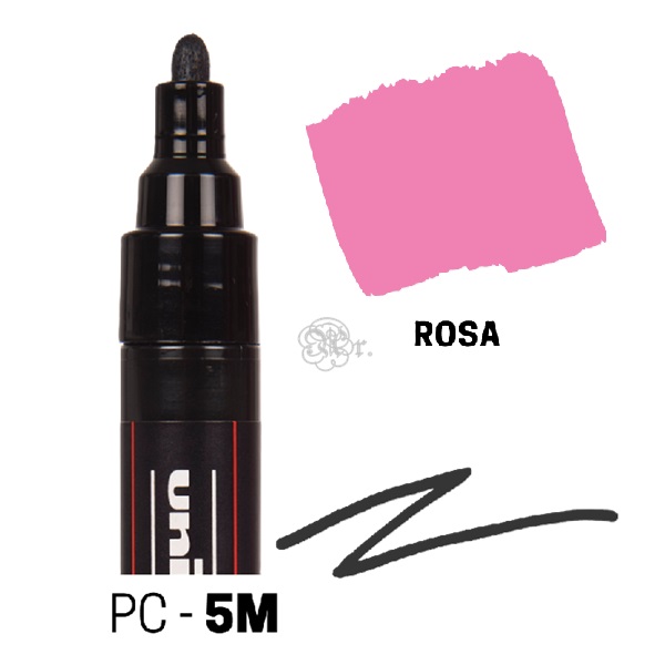 Rotulador Posca PC-5M Rosa