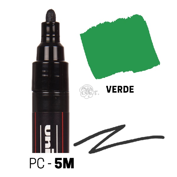 Posca PC-5M verde oscuro