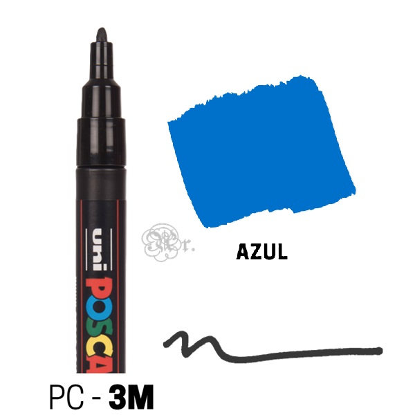 Posca PC-3M azul