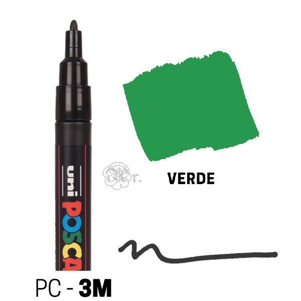 Posca PC-3M verde