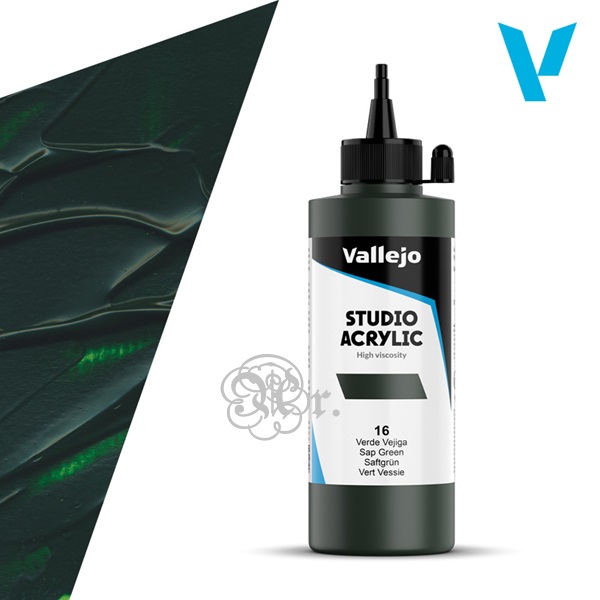 16 Acrilico Vallejo 200 ml. Verde Vejiga