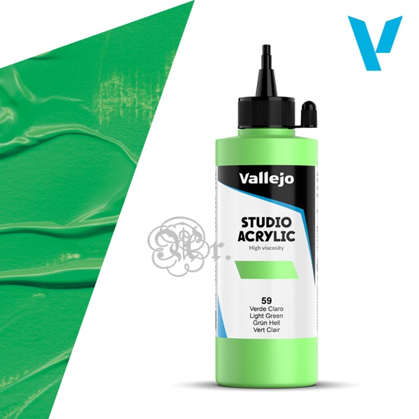 59 Acrilico Vallejo 200 ml. Verde Claro