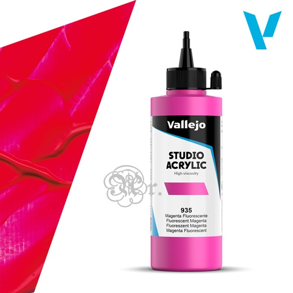 935 Acrilico Vallejo 200 ml. Magenta Fluo