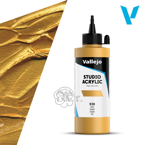 938 Acrilico Vallejo 200 ml. Oro