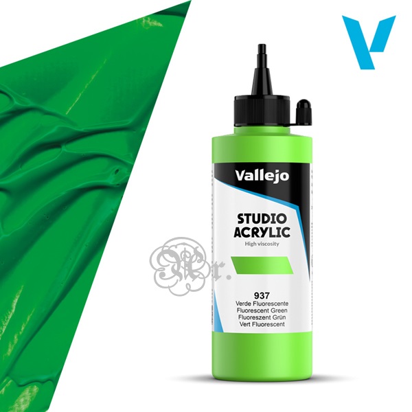 937 Acrilico Vallejo 200 ml. Verde Fluo