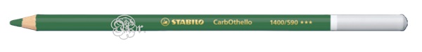 Lapiz Pastel Stabilo CarbOthello 590 Verde viridiano mate