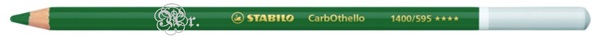 Lapiz Pastel Stabilo CarbOthello 595 Verde hoja intenso