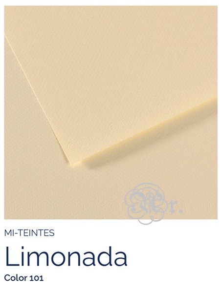 Papel Canson Mi-Teintes 101 Limonada