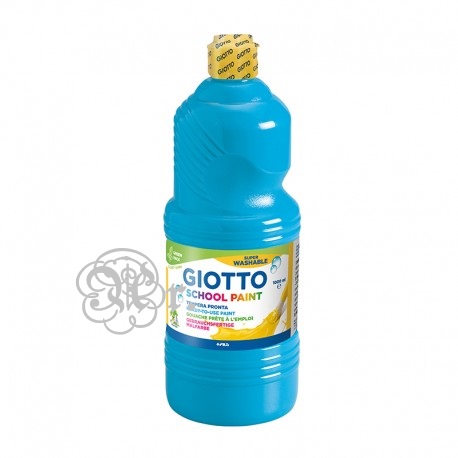 Tempera Giotto 1 L. Cyan