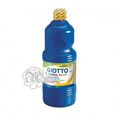 Tempera Giotto 1 L. Azul Os.