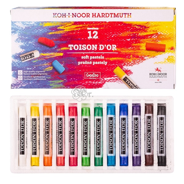 Pastel koh-i-noor 12 carton