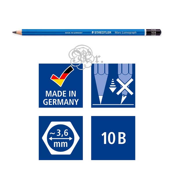 Lápiz Staedler Lumograph 10B