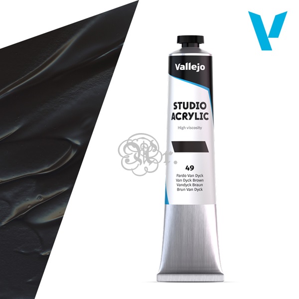 Acrílico Vallejo 58 ml. 49 Pardo Van Dyck