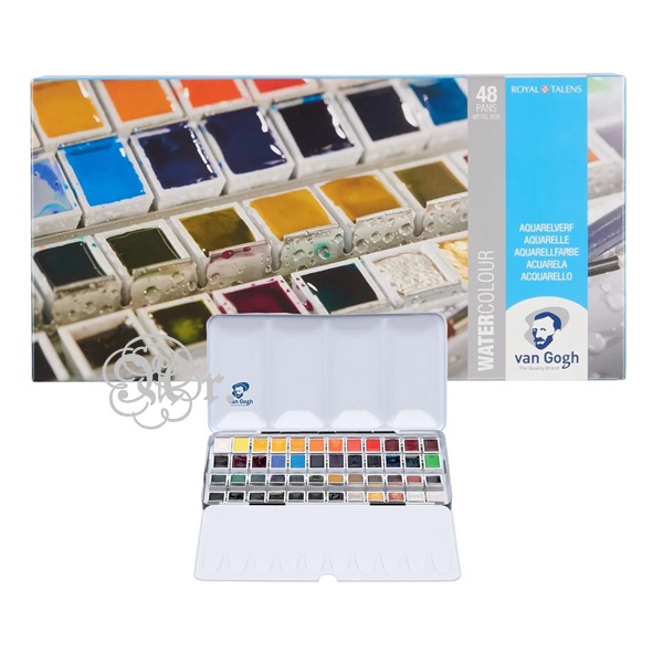 Acuarela Van Gogh 48 colores estuche metal