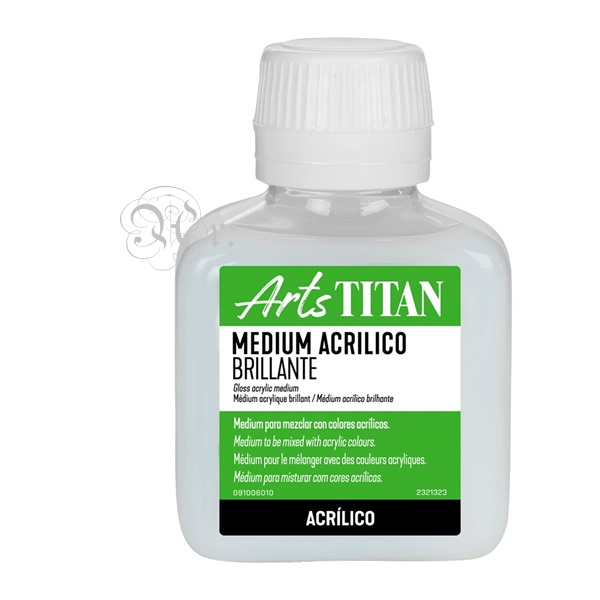 Medium Acrilico Brillante Titan 100 Ml.