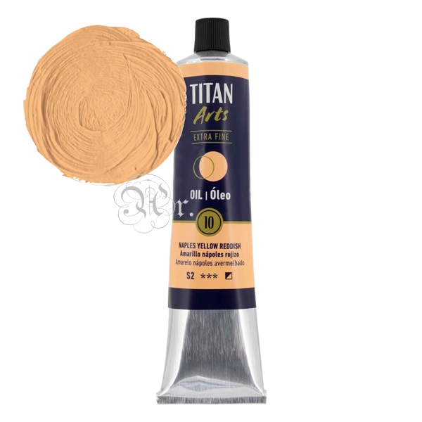 Oleo Titan 200 Ml. 10 Amarillo Napoles Rojizo