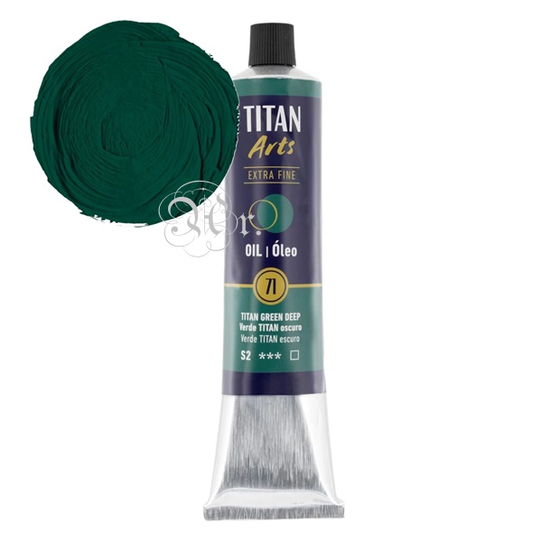 Oleo Titan 200 Ml. 71 Verde Titan Oscuro