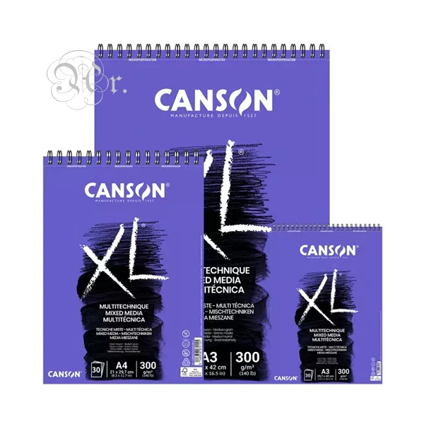 Block Tenicas Mixtas Canson XL A2 15h.