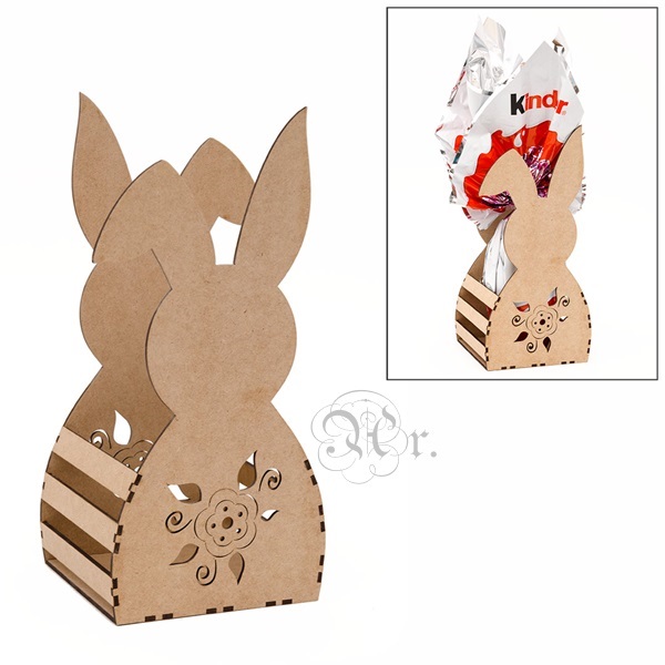 Kit Conejo Dulces 16*13*30.5 Cm.