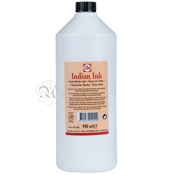 Tinta China 990 Ml. Negro Talens