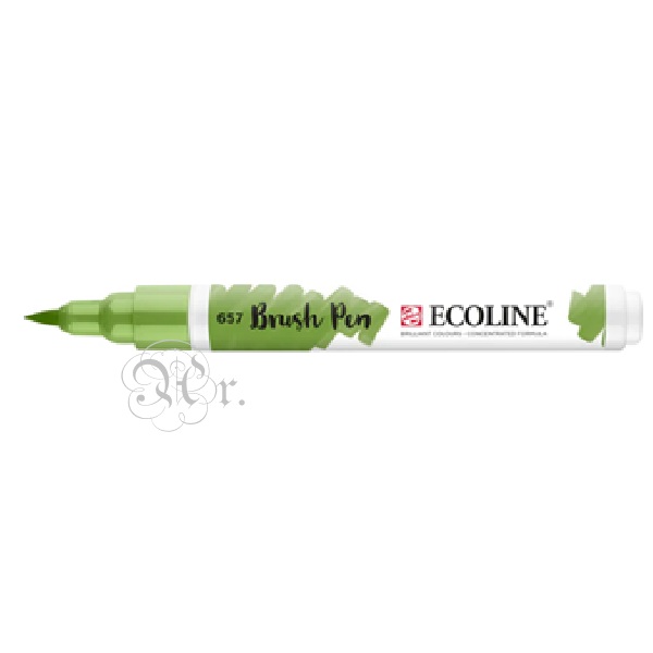 Ecoline Brushpen 657 Verde Bronce