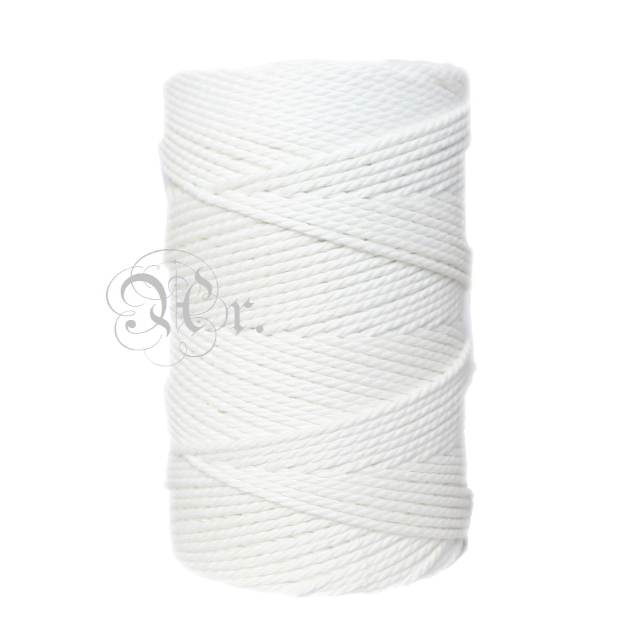 Bobina Macrame 4 Mm. 800 G. Blanco