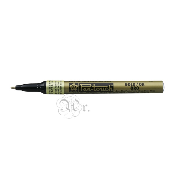 Rotulador Pen-Touch Fino Oro