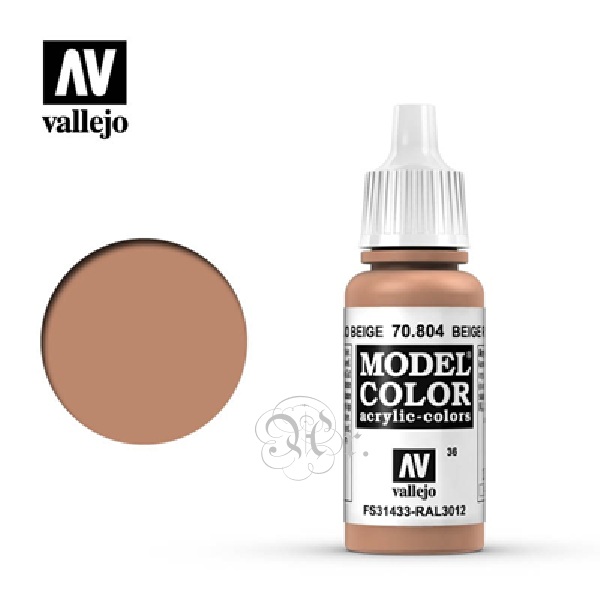 Model Color 804 17 Ml. Rojo Beige