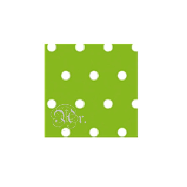 Goma Eva Lunares Verde 33*50 Cm.
