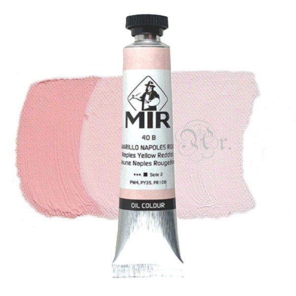 Oleo MIR 40B Amarillo Napoles Rojizo 20 ml