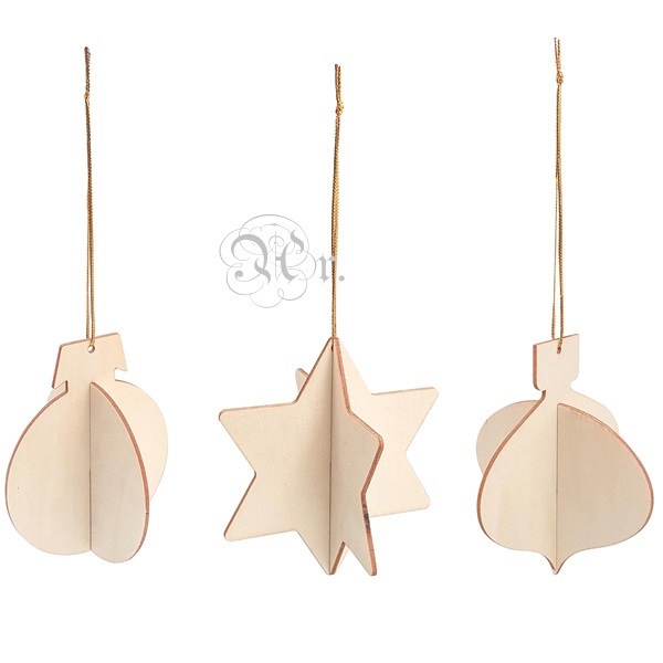 Set 3 Bolas Navidad 11 Cm.