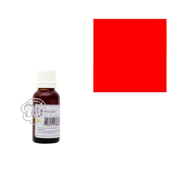 Colorante Jabon 20 Ml. Rojo
