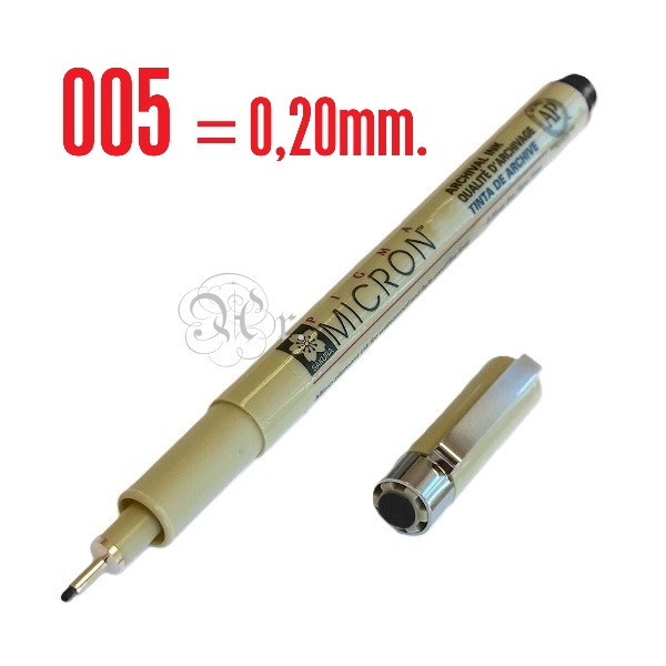 Rotulador Calibrado 005 Negro