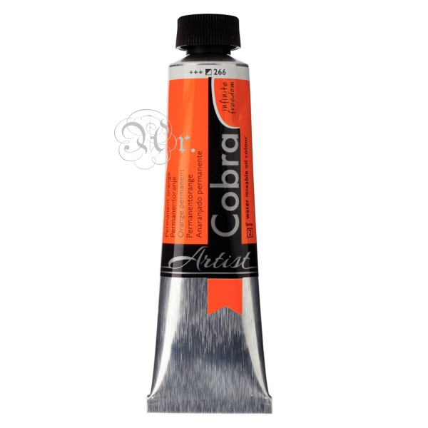 Oleo Cobra Artist 40 ml. Naranja Permanente