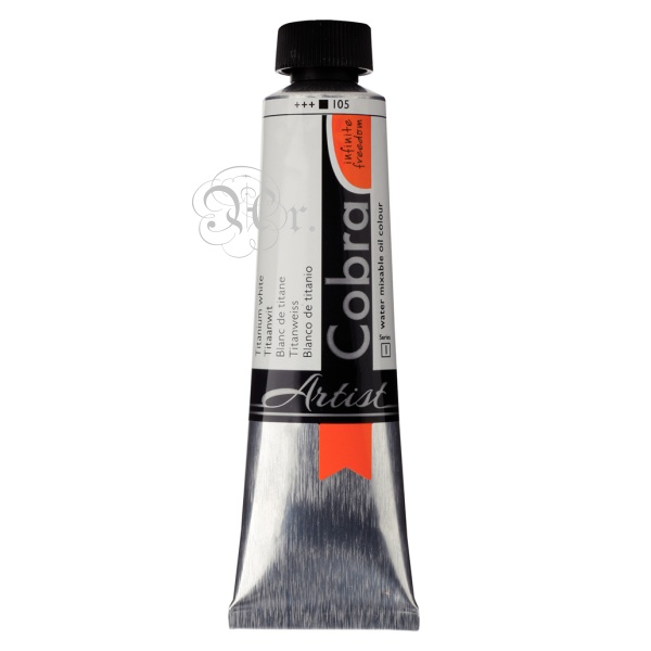 Oleo Cobra Artist 40 ml. Blanco Titaneo