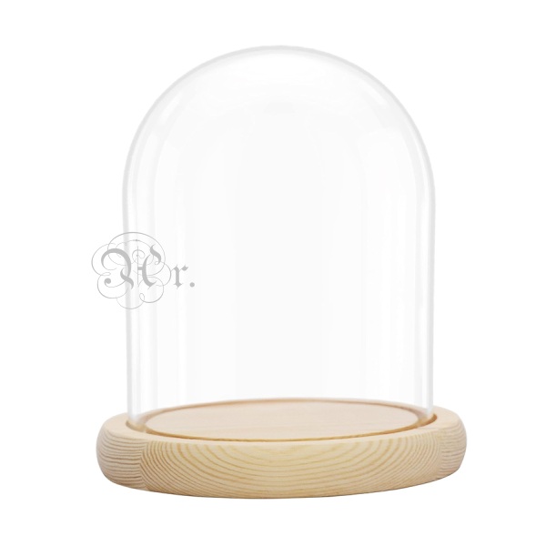 Cupula Cristal 12*15 Cm.