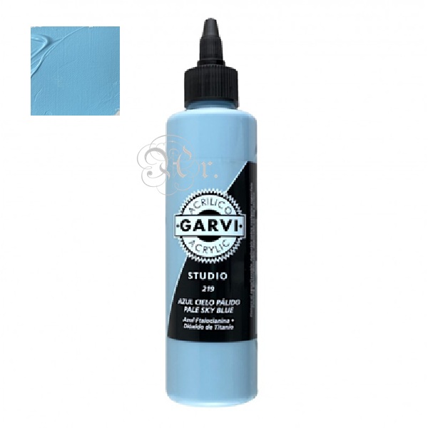 Acrilico Garvi 200 ml. AZUL CIELO PALIDO